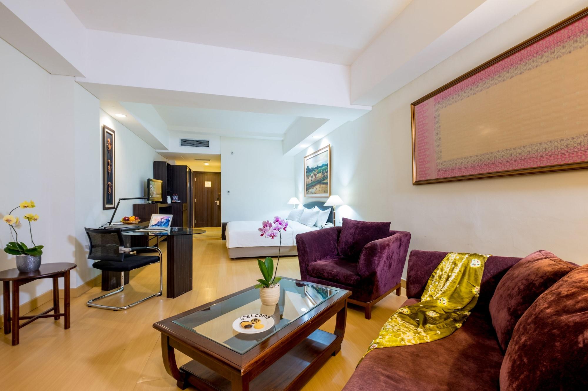 Sintesa Peninsula Hotel Palembang Eksteriør bilde